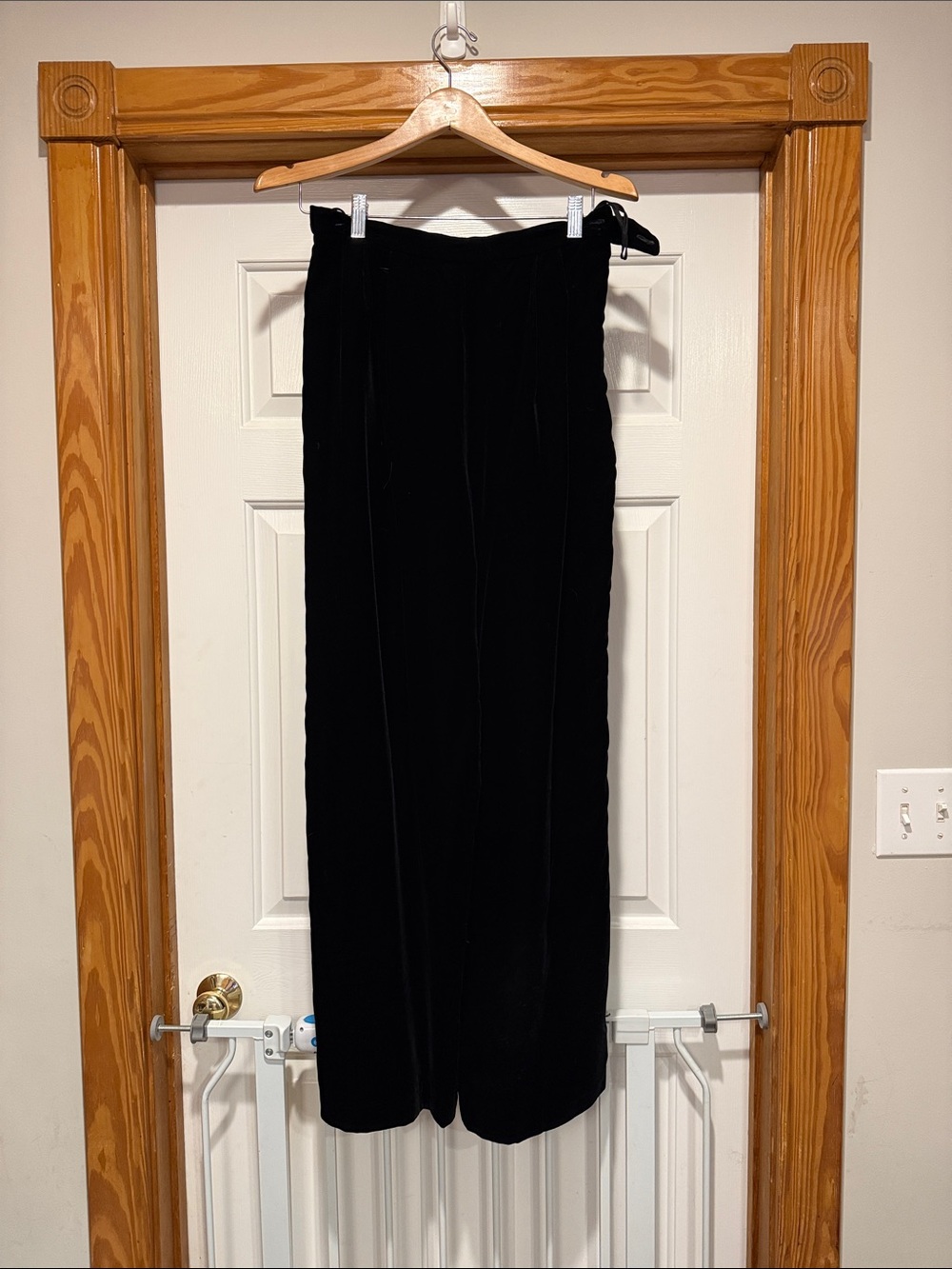 Talbots Black Wide Leg Pants